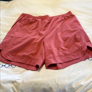 Peloton Men's Athletic Shorts - Red